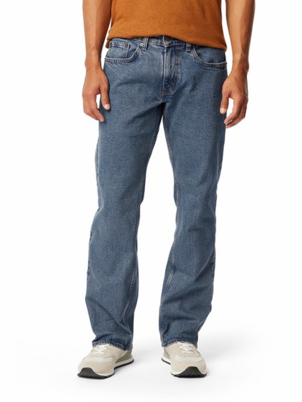 Signature by Levi Strauss Straight-Leg Jeans in Blue